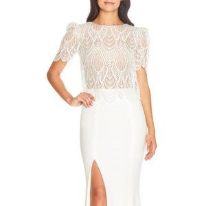 Dress the Population Ramona Lace Popover